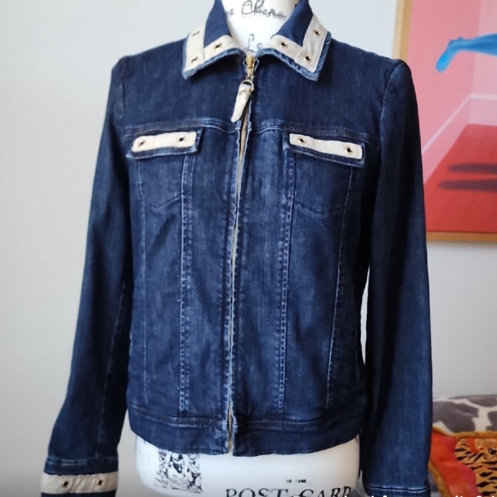 St.John Sport Denim Jacket